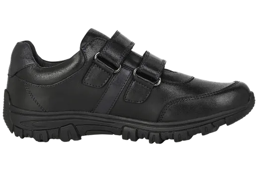 Benelaccio Boys' Leather Moc Toe Velcro Casual Shoes - view 11